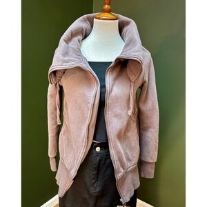 Urban Behavior "Sexy Modern Edgy Generation" Light Purple Zip Hoodie Women's M